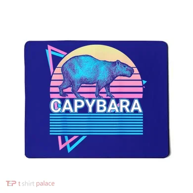 Capybara Retro Mousepad