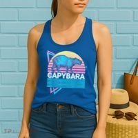 Capybara Retro Women's Tank Top thumb 2