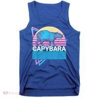 Capybara Retro Tank Top thumb 0
