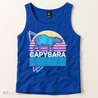 Capybara Retro Tank Top thumb 2