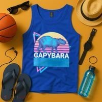 Capybara Retro Tank Top thumb 4