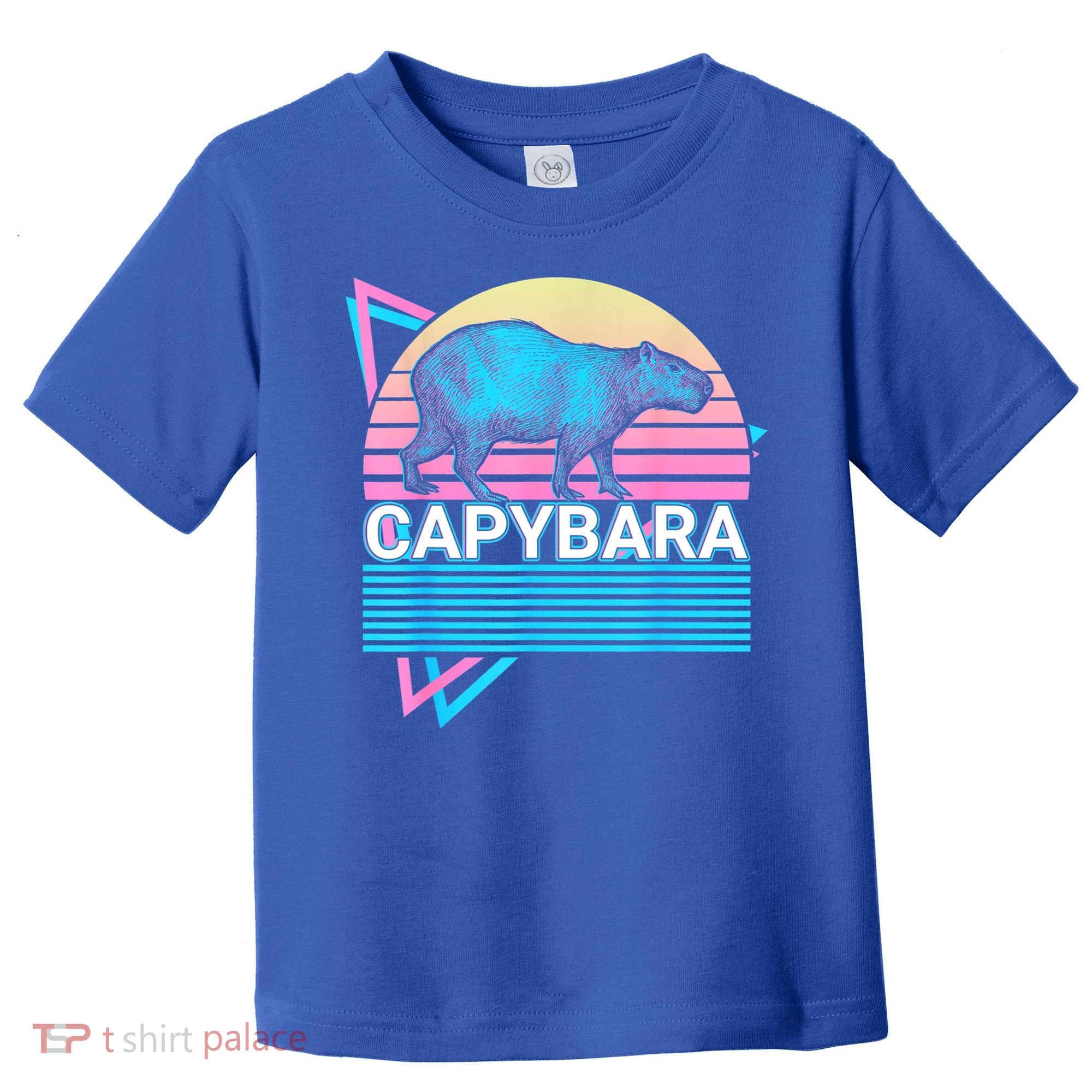 Capybara Retro Toddler T-Shirt