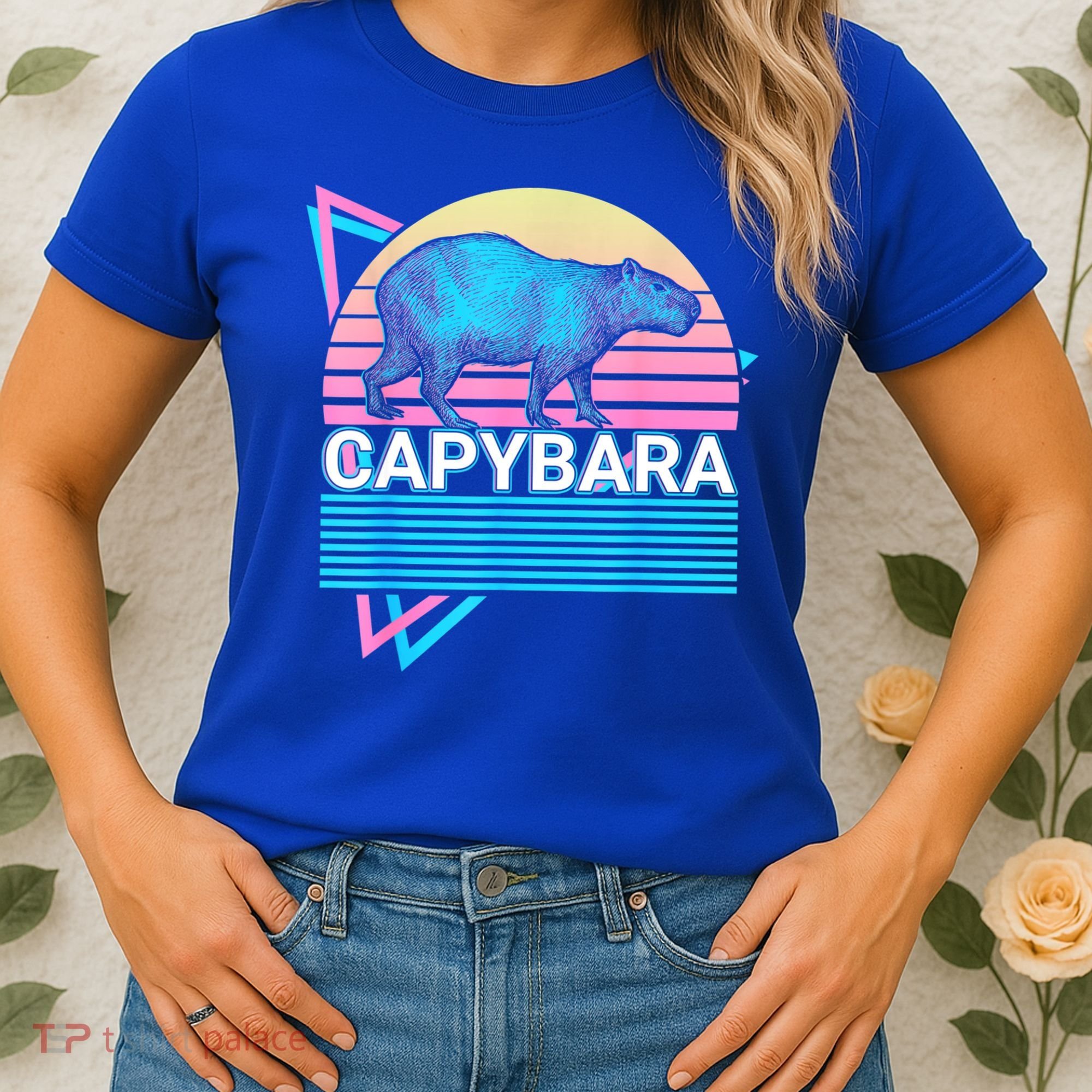 Capybara Retro Women's T-Shirt