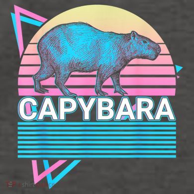 Capybara Retro Vector Backpack