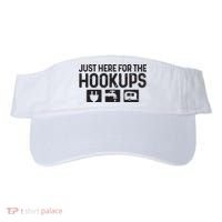 Camping Rv Caravan Motorhome Just Here For The Hookups Funny Visor thumb 0