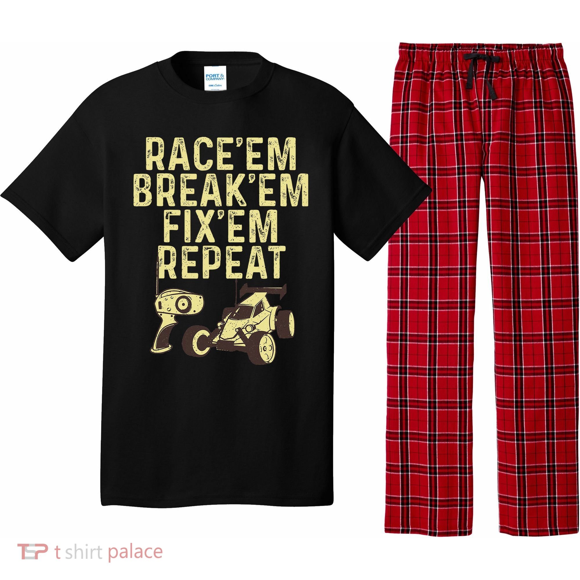 Cool Rc Car Rc Car Racing Race Lover Pajama Set