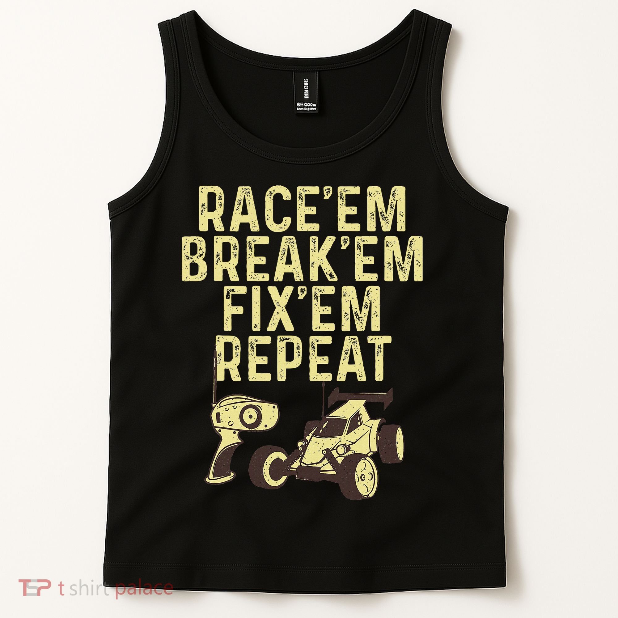 Cool Rc Car Rc Car Racing Race Lover Tank Top