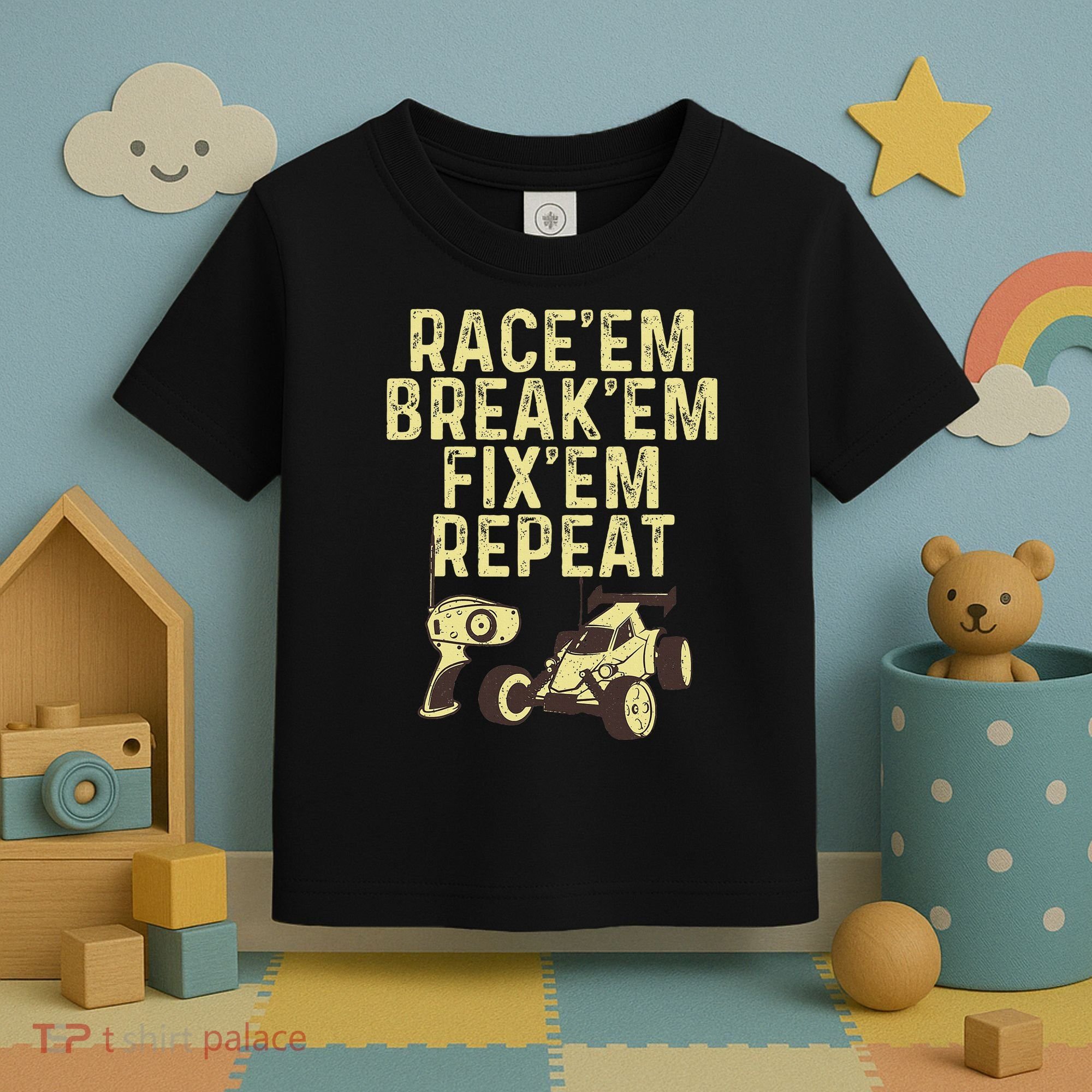 Cool Rc Car Rc Car Racing Race Lover Toddler T-Shirt