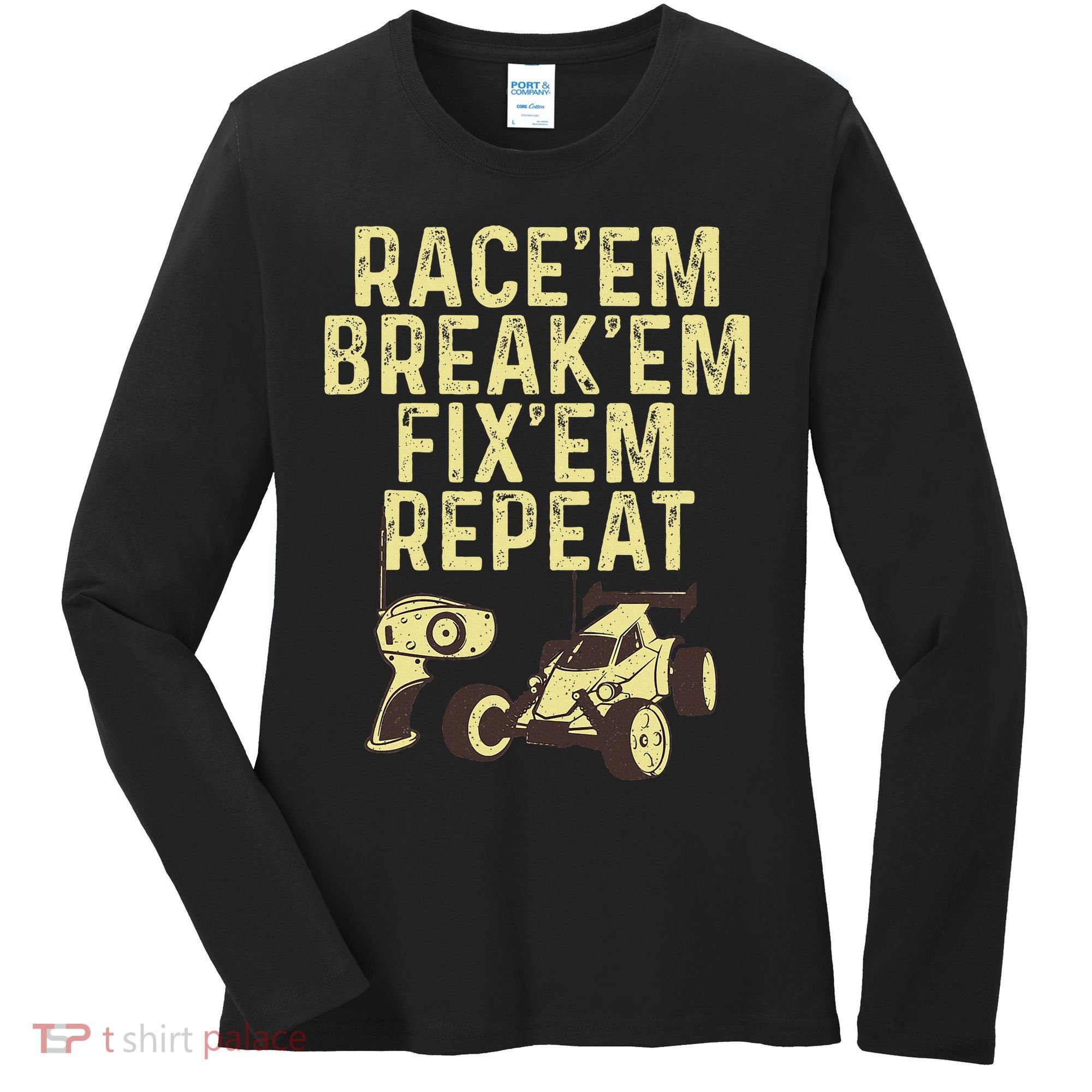 Cool Rc Car Rc Car Racing Race Lover Women's Long Sleeve Shirt