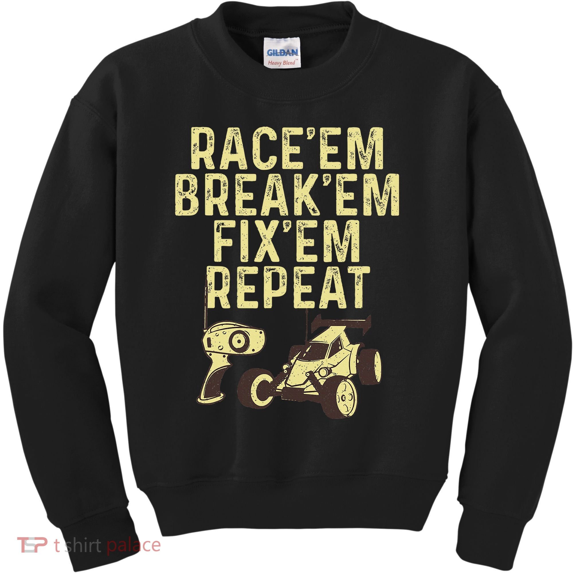 Cool Rc Car Rc Car Racing Race Lover Kids Sweatshirt