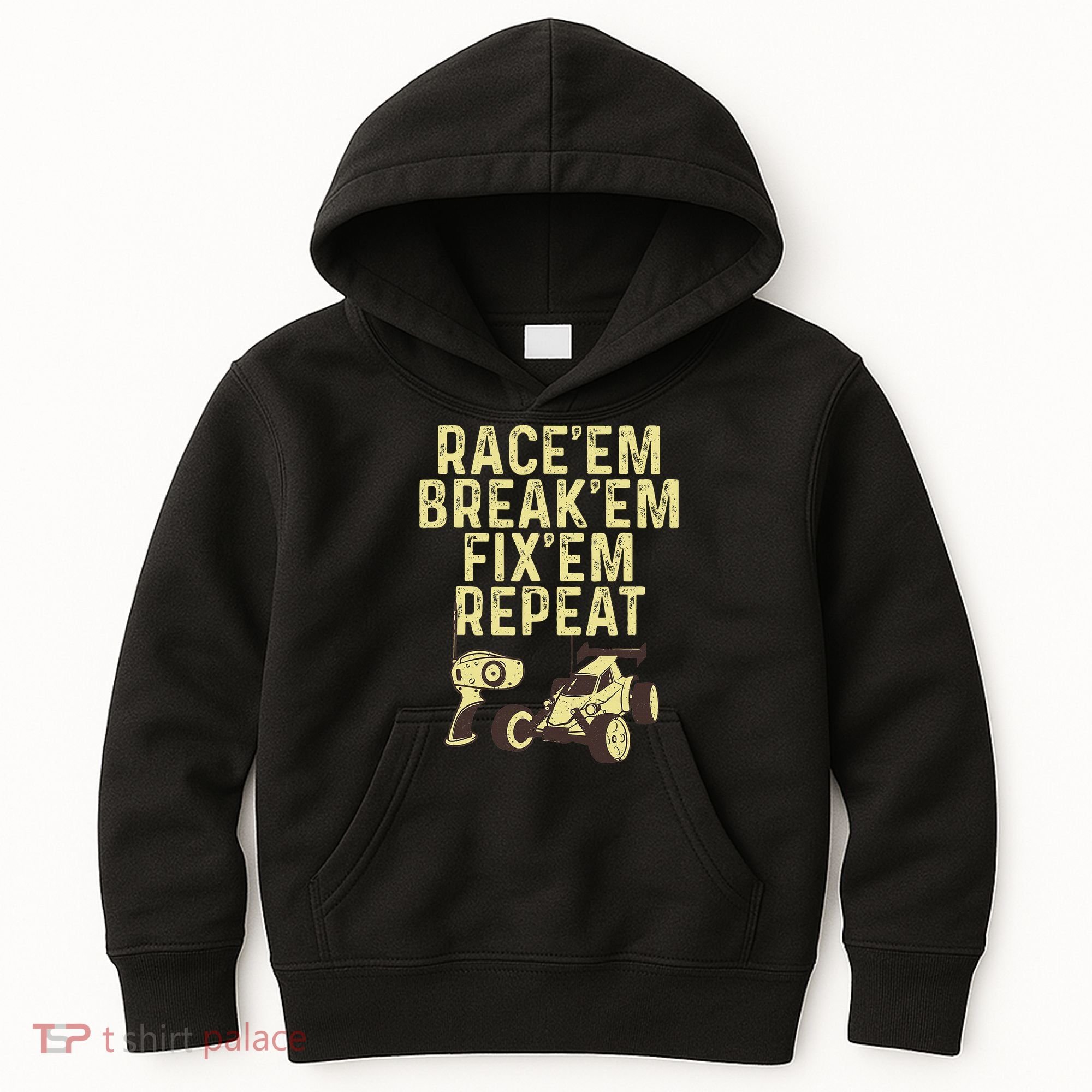 Cool Rc Car Rc Car Racing Race Lover Kids Hoodie
