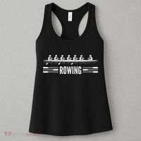 College Rowing Crew Row Team Boat Women's Tank Top thumb 3