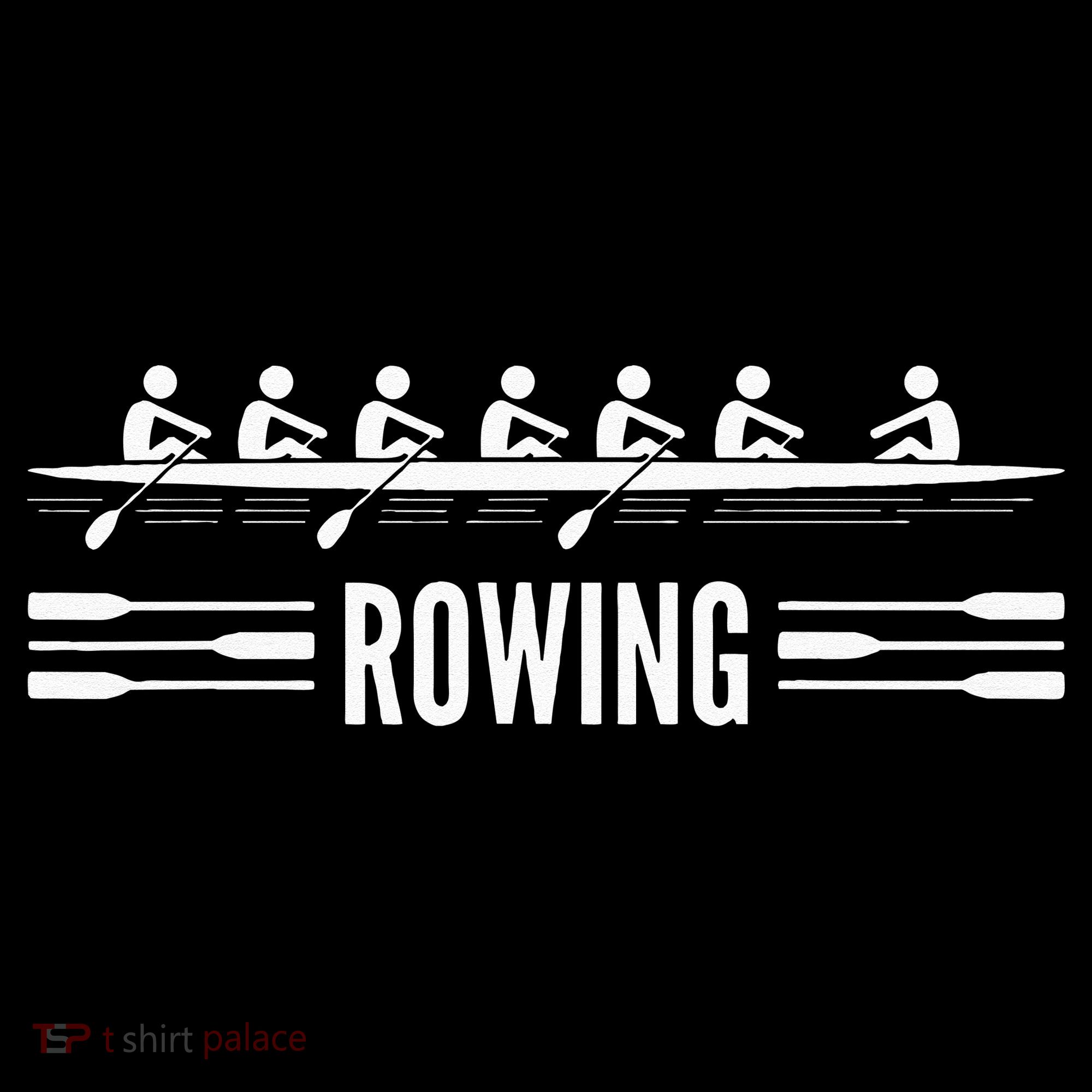 College Rowing Crew Row Team Boat Women's T-Shirt