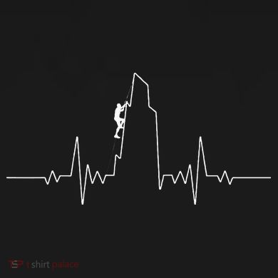 Cool Rock Climbing Mountain Rock Climbers Ekg Mousepad