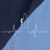 Cool Rock Climbing Mountain Rock Climbers Ekg Raglan Baseball Sleeve Shirt thumb 2