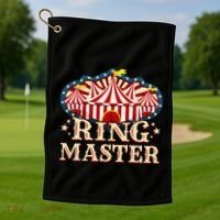 Circus Ringmaster Golf Towel thumb 1