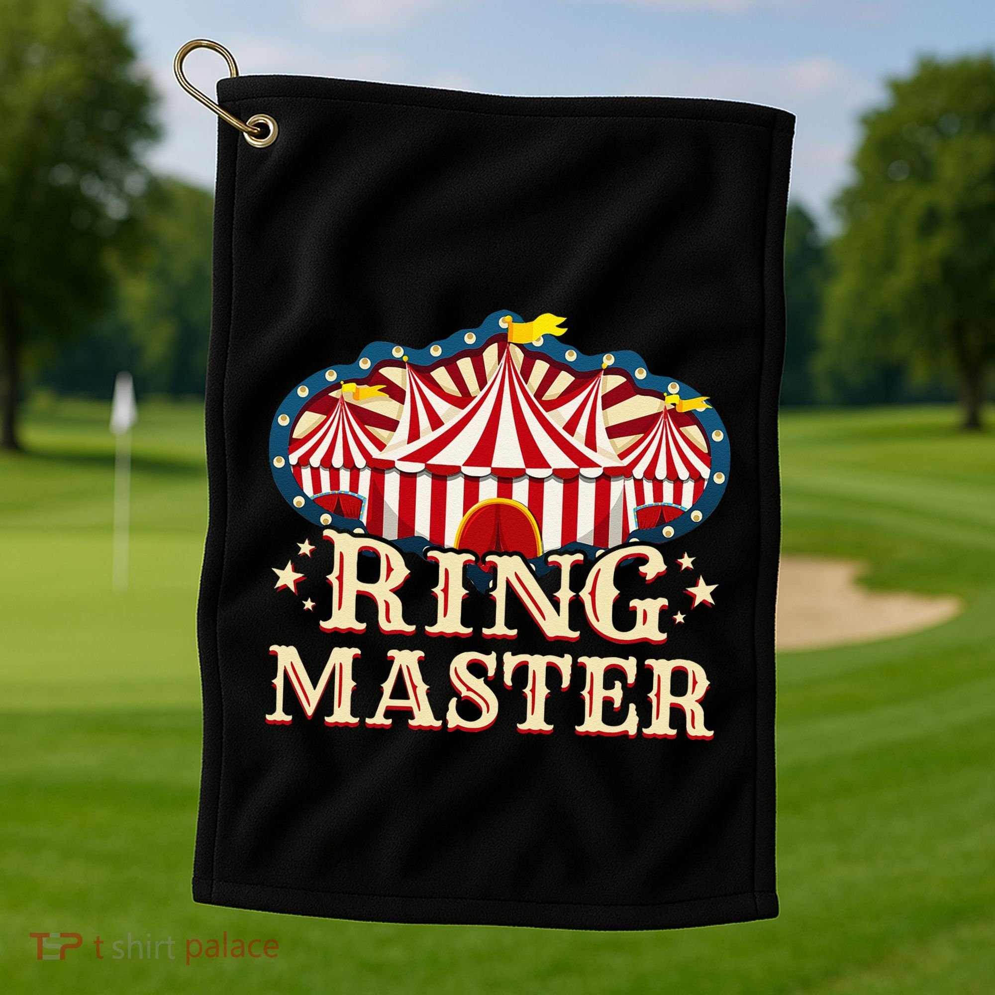 Circus Ringmaster Golf Towel