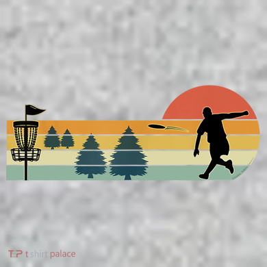 Cool Retro Disc Golf Sport TShirt The Baniff Cuffed Pom Beanie