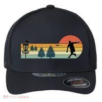Cool Retro Disc Golf Sport TShirt Flexfit Unipanel Trucker Cap thumb 0