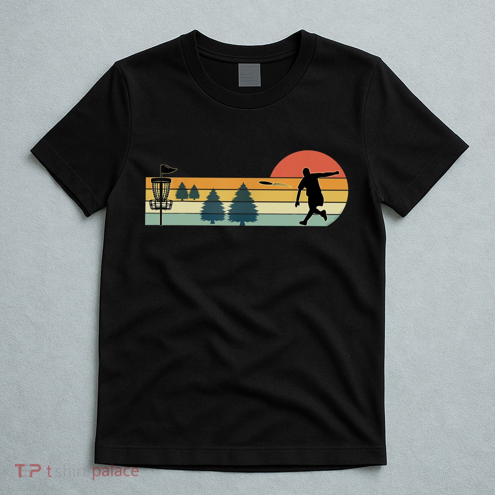 Cool Retro Disc Golf Sport TShirt T-Shirt