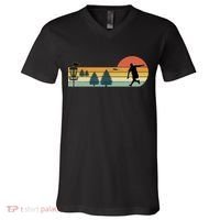Cool Retro Disc Golf Sport TShirt V-Neck T-Shirt thumb 0