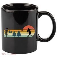 Cool Retro Disc Golf Sport TShirt 11oz C Handle Ceramic Mug thumb 0