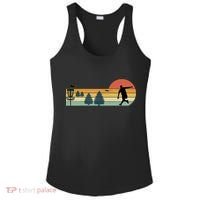 Cool Retro Disc Golf Sport TShirt Ladies PosiCharge Competitor Racerback Tank thumb 0