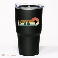Cool Retro Disc Golf Sport TShirt Tumbler thumb 0