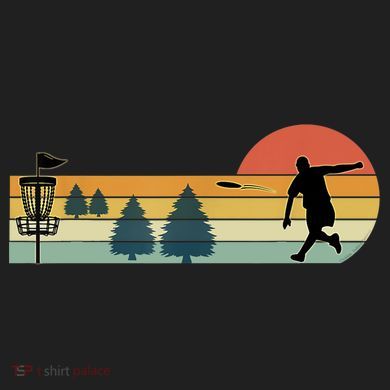 Cool Retro Disc Golf Sport TShirt Tumbler