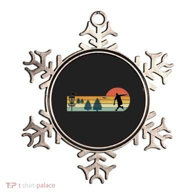 Cool Retro Disc Golf Sport TShirt Ornament