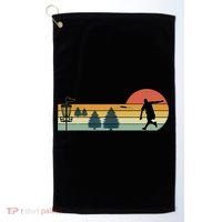 Cool Retro Disc Golf Sport TShirt Golf Towel thumb 0