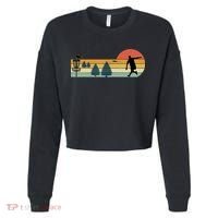Cool Retro Disc Golf Sport TShirt Cropped Pullover Crew thumb 0