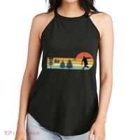 Cool Retro Disc Golf Sport TShirt Women's Perfect Tri Rocker Tank thumb 2