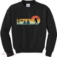 Cool Retro Disc Golf Sport TShirt Kids Sweatshirt thumb 0