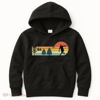 Cool Retro Disc Golf Sport TShirt Kids Hoodie thumb 0