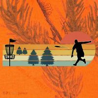 Cool Retro Disc Golf Sport TShirt Kati Licensed 12" Camo Cuffed Beanie thumb 2
