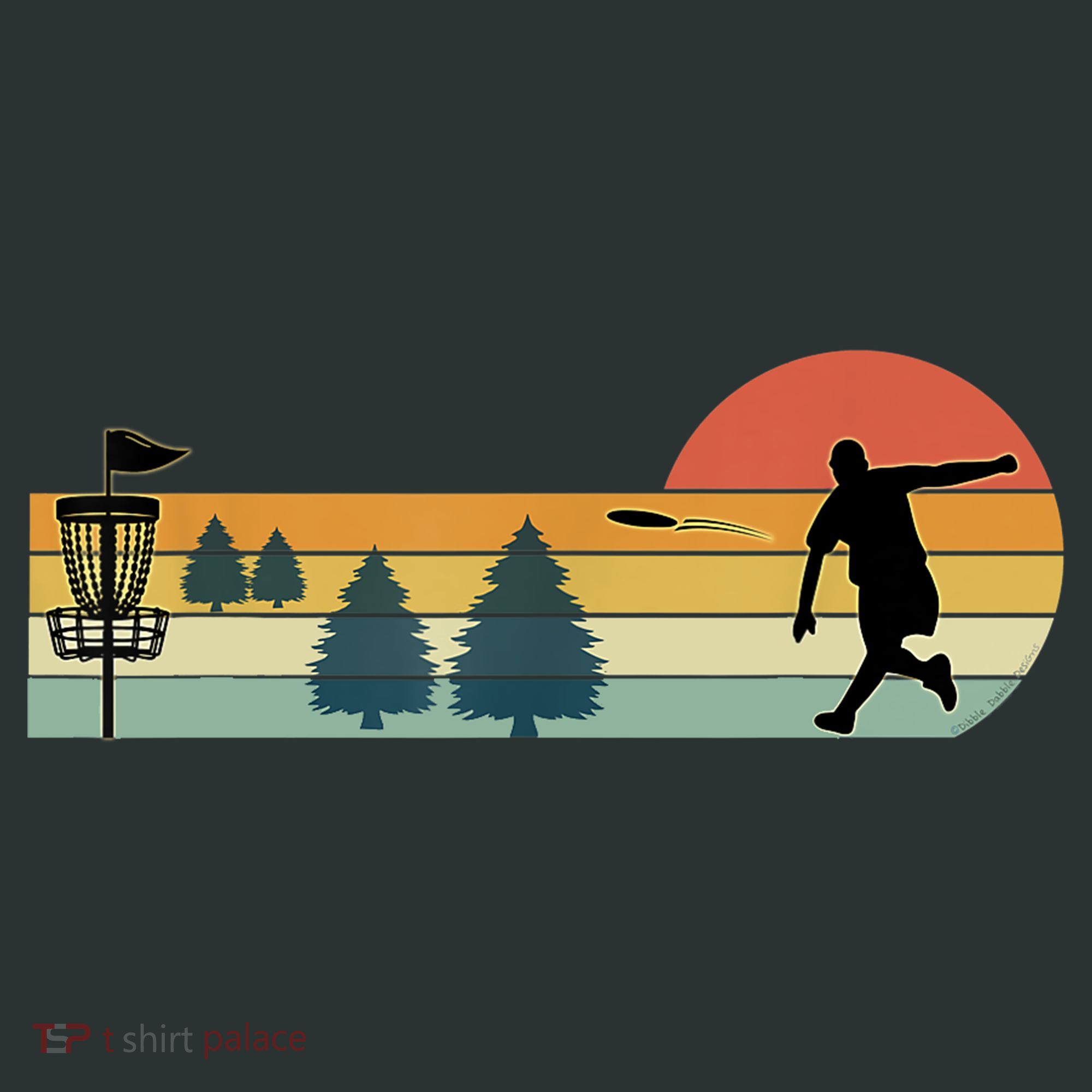 Cool Retro Disc Golf Sport TShirt Infant Baby Jersey Bodysuit