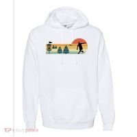 Cool Retro Disc Golf Sport TShirt Comfort Colors Garment-Dyed Hooded Sweatshirt thumb 0