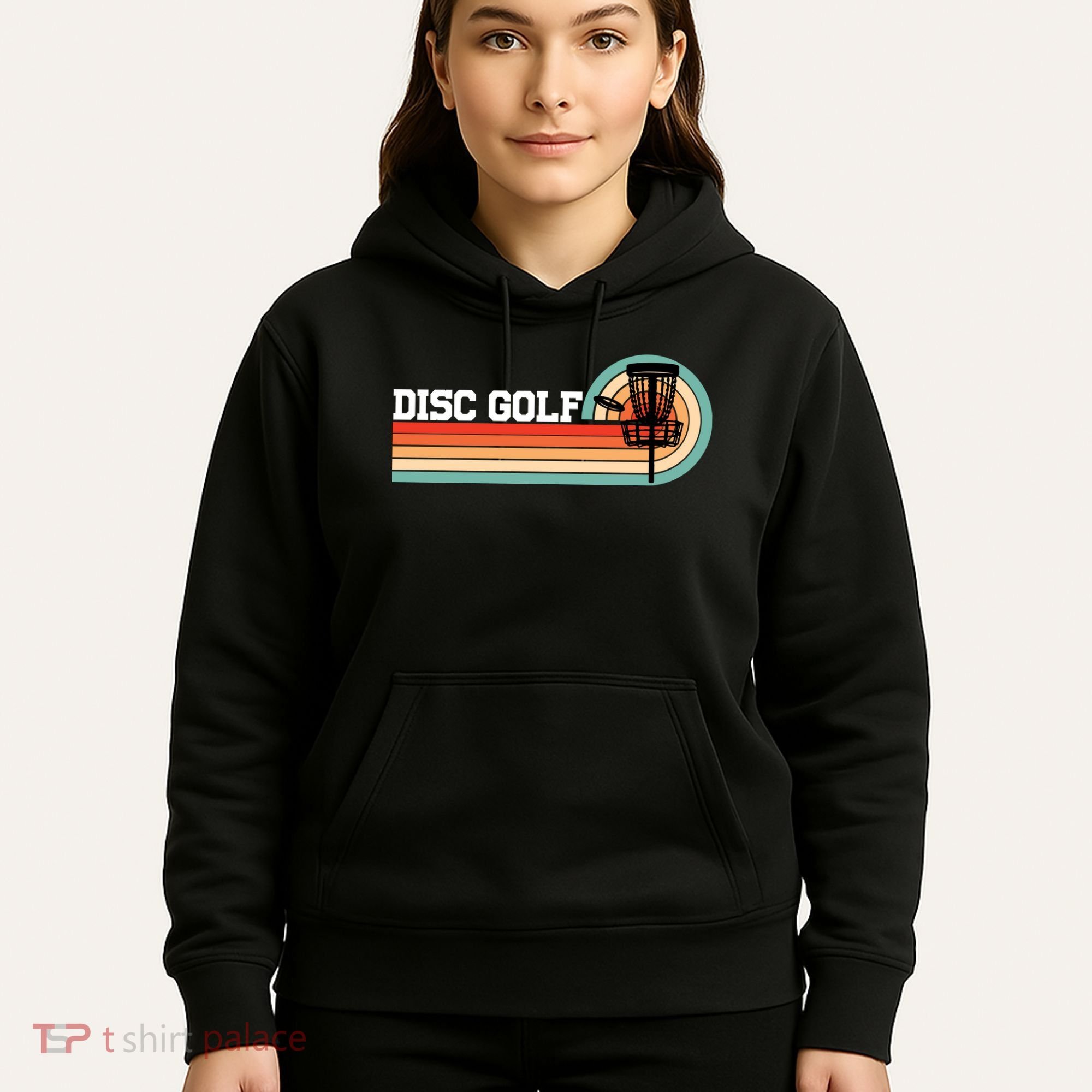 Cool Retro Disc Golf Sport Gift Idea Hoodie