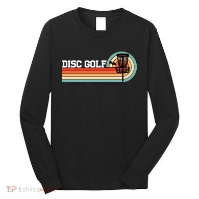 Cool Retro Disc Golf Sport Gift Idea Long Sleeve Shirt