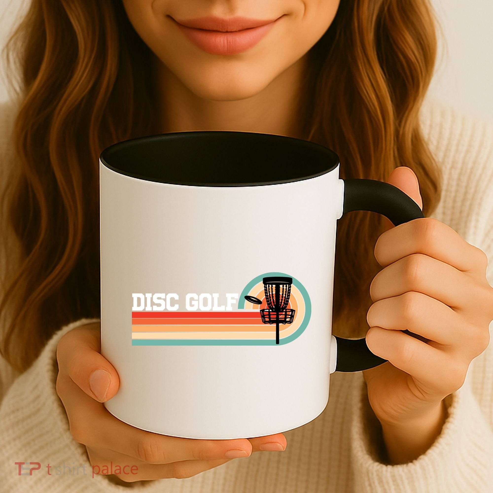 Cool Retro Disc Golf Sport Gift Idea Coffee Mug