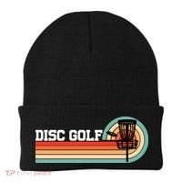 Cool Retro Disc Golf Sport Gift Idea Beanie thumb 0