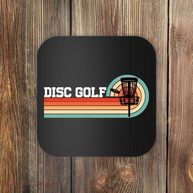 Cool Retro Disc Golf Sport Gift Idea Coaster