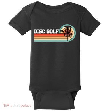 Cool Retro Disc Golf Sport Gift Idea Baby Bodysuit