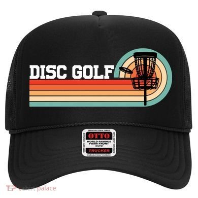Cool Retro Disc Golf Sport Gift Idea Hat