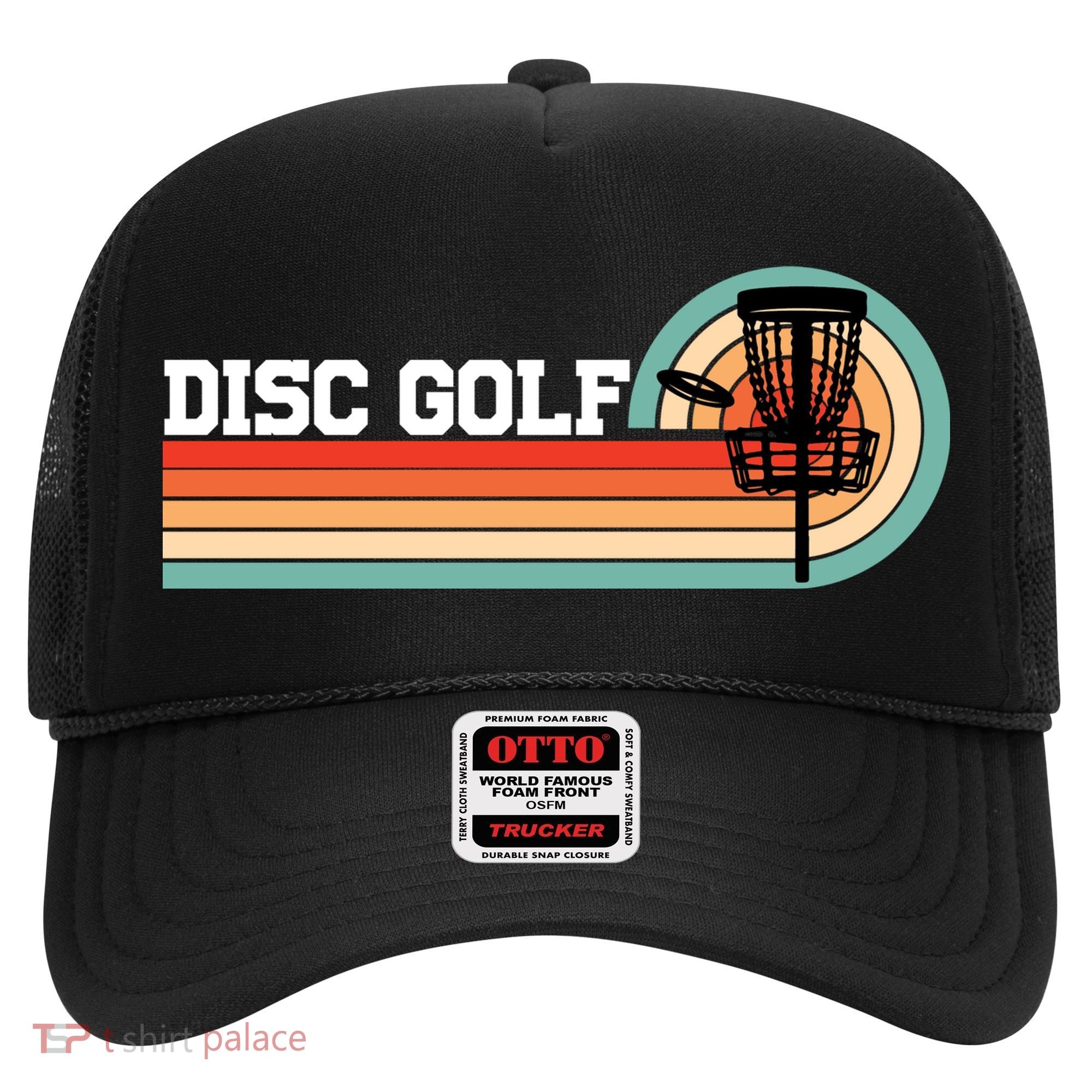 Cool Retro Disc Golf Sport Gift Idea Hat
