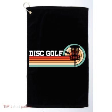 Cool Retro Disc Golf Sport Gift Idea Golf Towel