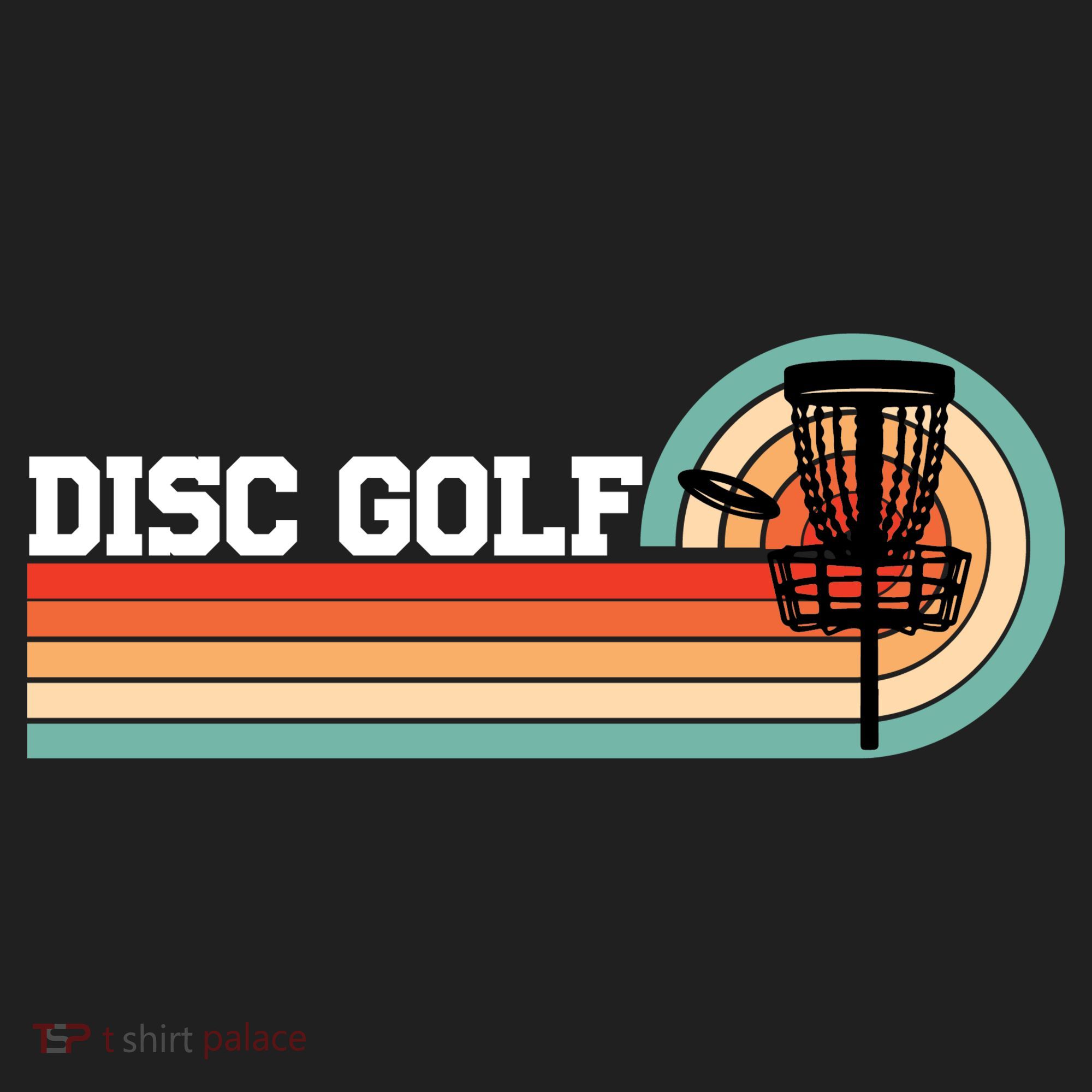 Cool Retro Disc Golf Sport Gift Idea Golf Towel