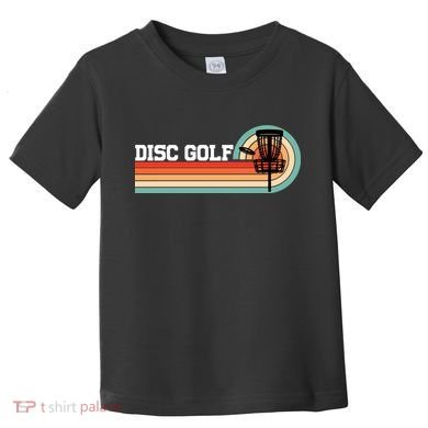 Cool Retro Disc Golf Sport Gift Idea Toddler T-Shirt