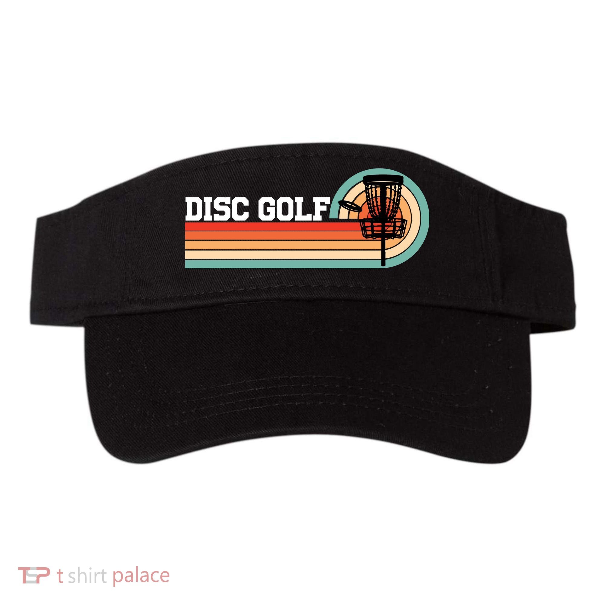 Cool Retro Disc Golf Sport Gift Idea Visor